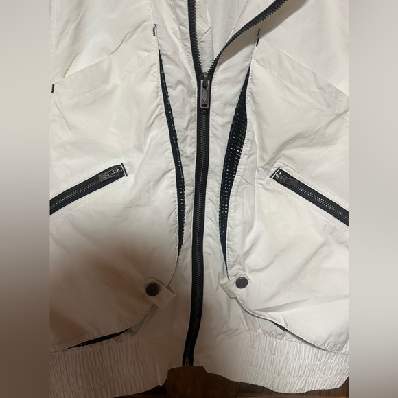 NWOT Free People Off The Grid Vest, White/Black, Size Medium - Picture 5 of 9